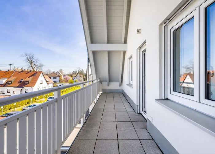 Wohnglueck Frisches & Gemuetliches Design Mit Bbq, Garten & Arbeitsplatz