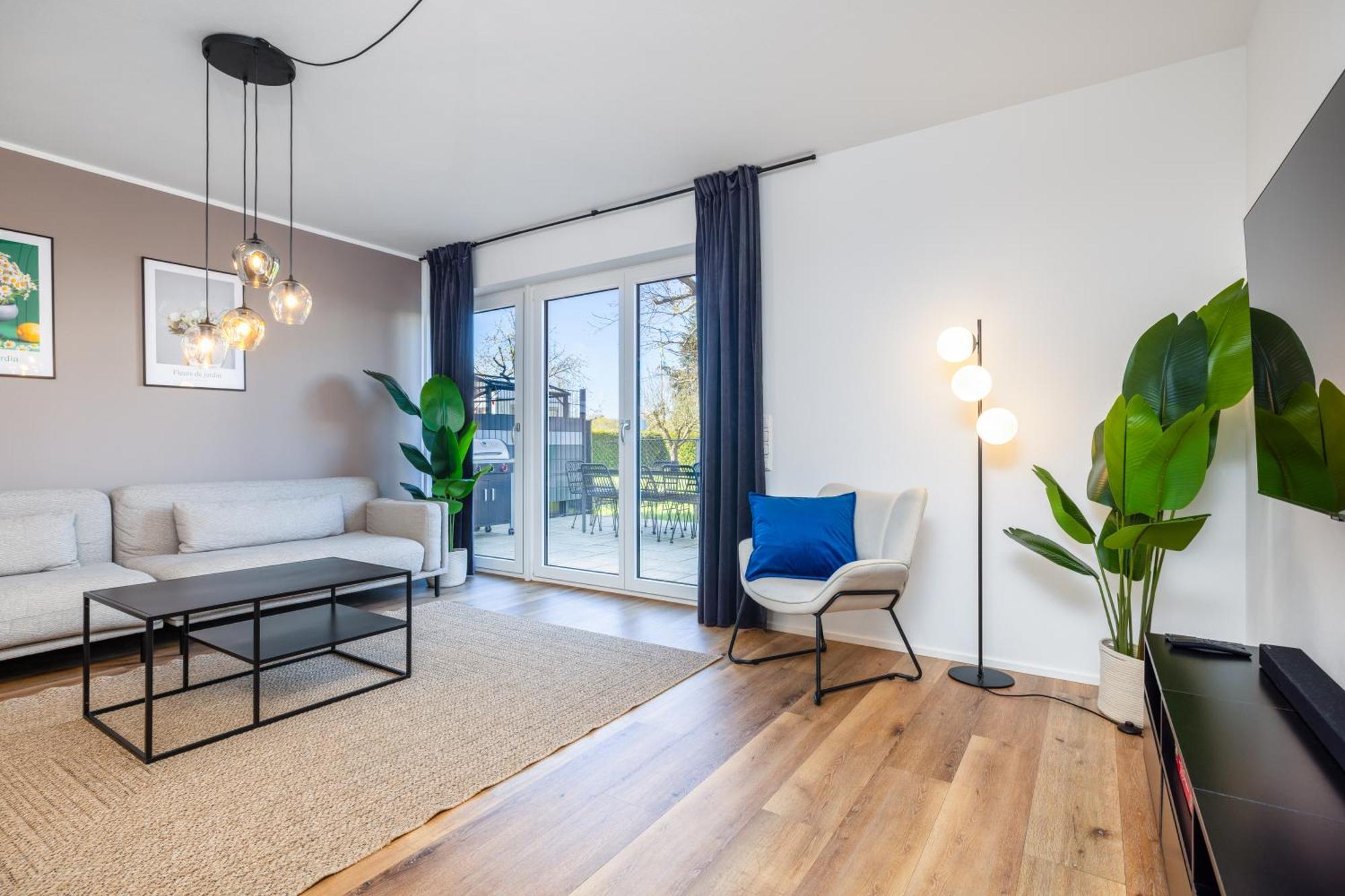 Holiday home Wohnglueck Frisches & Gemuetliches Design Mit Bbq, Garten & Arbeitsplatz *
