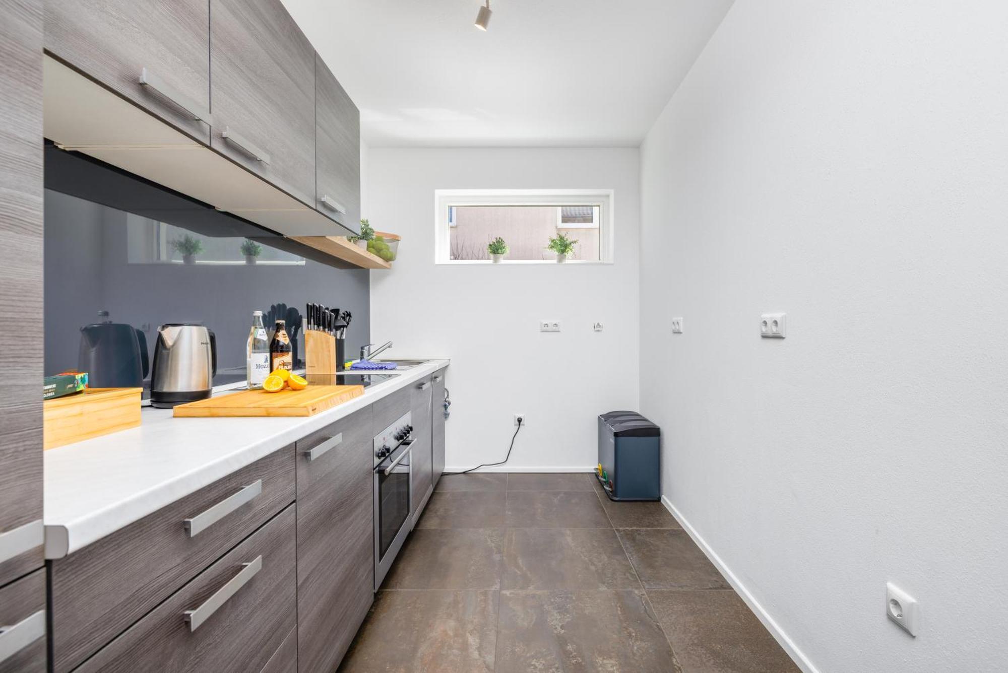 Wohnglueck Frisches & Gemuetliches Design Mit Bbq, Garten & Arbeitsplatz