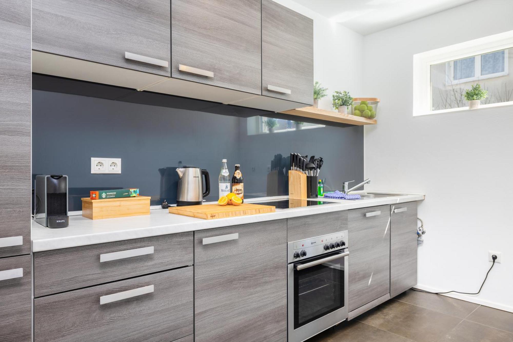 Wohnglueck Frisches & Gemuetliches Design Mit Bbq, Garten & Arbeitsplatz Holiday home *
